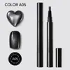 Esmalte de Uñas Gel para Ojos de Gato Brillo Cruzado Bolígrafo de Gel Bolígrafo Magnético Construcción Todo en Uno Bolígrafo de Gel para Ojos de Gato Perezoso Esmalte de Uñas Gel Seis en Uno Uso Especial