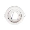 Soquete para Lâmpada Gx53 Lustre Branco Luminária de Teto Carcaça Lâmpada Lâmpada de Chão Soquete Porta-Lâmpada Niquelado Led