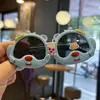 Gafas de sol polarizadas de silicona para niños con diseño de oso de dibujos animados, lindas, para bebé, protección solar, para jugar, para fotos, dulces