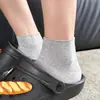 Meias Beges para Mulheres, Meias de Verão Finas Respiráveis com Canoa Solta para Gestantes, Meias Curtas 100% Algodão para Mulheres, Adequadas para Sapatos Birkenstock, Meias Invisíveis de Verão