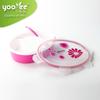 Youyue lonchera portátil con compartimentos calentable en microondas lonchera en forma de huevo para estudiantes oficinistas lonchera para comida rápida