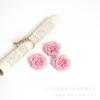 Cabeça de Flor de Camélia Artificial 4cm Flor Falsa para Decoração de Casamento Materiais DIY Acessórios de Roupa Arranjo de Casamento