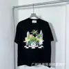 Novedades de Verano Serie Casa Unisex Casual Holgado Camisetas de Manga Corta Estilo Americano en Stock Venta al por Mayor Casual Transfronterizo