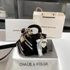 Dropshipping Estilo Francés Nicho Mezclilla Borla Bolso Lady Diana 2025 Bolso de Mano Degradado de Gama Alta Venta al por Mayor