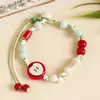 Pulseras con cordón, Pulseras de estilo chino nuevo, Regalos de vacaciones para hombres y mujeres, Cerámica Pequeño Fresco Personalidad Tendencia Fabricantes, Suministro al por mayor