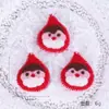 Comercio exterior Decoraciones navideñas Árbol de Navidad Muñeco de nieve Calcetines Fieltro de lana Dibujos animados Adornos Accesorios navideños Colgante