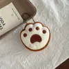 Lindo Peluche Animal Artificial Llavero Corazón de Niña Muñeca Colgante Llavero Bolso de Estudiante Regalo Colgante
