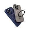Funda de Teléfono Magnética para iPhone 18 Promax Transfronteriza Adecuada para Apple 17 Tacto de Piel Mate Película para Lente 14 15