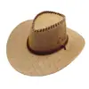Sombrero Sombrero Vaquero Protector Solar para Exteriores Mezclilla Pesca Sombrero para Hombre Fresco para Mujer Ocio Viaje Sombrero de Paja de Verano
