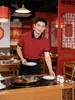 Playeras tipo polo para personal de catering, mismo estilo que los uniformes de Haidilao, ropa de trabajo para restaurante de hot pot, personalización en volumen con impresión de logotipo