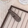 Estilo Coreano Simples Franja Gota D'água Top Clip Presilha de Cabelo Clip Reto Strass BB Clip Acessórios de Cabelo Clip Lateral Grampo de Cabelo Presilhas para Mulheres Adultas