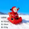 Micro Paisaje Miniaturas Accesorios de Navidad Papá Noel Muñeco de Nieve Reno Regalo Trineo Calcetines Mini Adornos