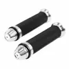 Manillar de motocicleta modificado de goma para scooter, ciclomotor, cubierta de manillar de aleación de aluminio, puño de grifo de coche deportivo, 22 mm, Universal
