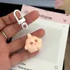 Lindo caricatura ojo grande extraño llavero lindo divertido estudiante mochila colgante regalo para novias regalos creativos joyería al por mayor
