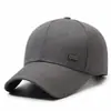 Gorra de béisbol casual estilo coreano para hombre, adecuada para hombres de mediana edad y mayores, una gorra clásica de pico de pato para primavera y otoño, una gorra de papá para hombres de mediana edad