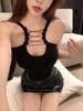 Camisola Sexy Spice Girl Feminina Algodão Roupa Íntima Lingerie Versátil Nicho Roupa Externa Top Costas Bonitas Feminino Ins