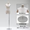 Accesorios de Modelo de Clavícula Estilo K para Tienda de Ropa para Mujer Maniquí de Media Longitud para Ropa de Mujer Soporte de Modelo Falso de Cuerpo Entero