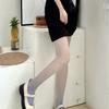 Meias Arrastão Sexy com Strass Brilhante em Gradiente Colorido Pretas Meia-calça Estilo Popular Meias Arrastão para Mulheres Podem Ser Usadas Fora