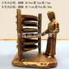 Juego de ocho piezas para hacer té Artesanías para hacer té Wuyi rock tea Dahongpao Adornos Pasos para hacer té Modelo Obra de arte