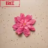 Cabezas de flores de dalia artificiales directamente del fabricante para decoración de bodas, arreglos para exteriores, arcos de flores, paredes de flores de ensueño.