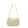 Coleção nova de 2026: uma bolsa de ombro de lona xadrez elegante e simples para mulheres, uma bolsa transversal versátil e uma bolsa de celular portátil em um design inspirado na floresta