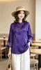 Nueva ropa de mujer estilo chino hecha de rayón e hilo Xiangyun, con jacquard y bordado elaborado, top vintage de lujo de alta gama
