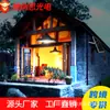 Super brillante candelabro solar casero iluminación decorativa exterior bombilla led luz de patio balcón garaje luz de camping