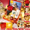 Kit de Presente de Véspera de Natal para Namorada, Esposa ou Melhor Amiga com Caneca Térmica Lírio-do-Vale e Fruta da Paz Lembrança Criativa Atacado