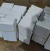 Tarjetas Pequeñas de Cartón para Empaque 1.5mm A7 Cartón de Empaque Doble Cara Tarjetas de Respaldo Tarjetas Blancas Venta al Por Mayor