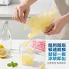 Bolsa desechable para cubitos de hielo, gadget para hacer hielo, bolsa de inyección de jugo y agua con 24 compartimentos autosellante, molde para cubitos de hielo, bolsa de hielo portátil, engrosada