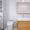 Pegatinas de Pared de Azulejo de Mármol Enrollables, Autoadhesivas, Impermeables y a Prueba de Humedad, para Renovación de Paredes de Cocina y Baño, Papel Tapiz Engrosado y Resistente al Desgaste
