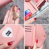 Bolsa para Monedas de Pikachu de Color Sólido con Borla Cartera Delgada Temu Popular en Ins Estilo Corto Transfronterizo Ranura para Múltiples Tarjetas para Mujer 70% de descuento