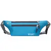 Riñonera deportiva ultra delgada de ajuste ceñido a la cintura para hombre y mujer, impermeable, riñonera de cintura para fitness, bolso de hombro informal, bolso para teléfono móvil de obra, venta al por mayor