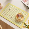 Mousepad estilo creme, alto valor estético para meninas, pad para mesa de computador de escritório, espessado e antiderrapante, pad para mesa de estudante