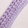4~10mm Amatista cuentas redondas vidrio cuentas sueltas DIY cristal con cuentas accesorios para joyería cuentas sueltas semiacabadas venta al por mayor