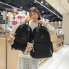 Mochila de Malla Transfronteriza Estilo Coreano Color Macarrón Simple Ligera y Versátil para Niñas de Secundaria