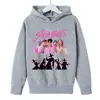 Amazon Kpop Witch Hunter Grupo Estampado Moda Infantil Moletom de Veludo Outono e Inverno Moletom Casual para Meninos e Meninas