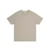 Camiseta Masculina Nanxia Disfarçada Duas Peças Listrada de Manga Curta, Bloco de Cores Estilo Verão Novo, Marca Tendência de Alta Qualidade, Camiseta Solta