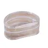 Parche Transparente de PVC Invisible para el Pecho Bolsa de Empaque Bolsa de Almacenamiento de Maquillaje ins Viaje Portátil Bolsa de Lavado para el Cuidado de la Piel Estampado lo
