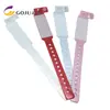 Pulsera desechable personalizada para niños se puede escribir pulsera GJ6020 pulsera para niños pulsera de PVC fabricantes