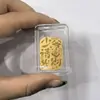 Shuibei Mismo Estilo Oro Puro 999 Pegatina de Teléfono de Oro 2mg Tesoro Pequeño Regalo para Atraer Riqueza Pegatina de Tarjeta de Oro Venta al por Mayor