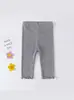 Calças Capri de Modal para Meninas Verão Finas Roupas Infantis Leggings Calças para Bebês Calças Infantis Fabricantes
