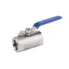 Válvula de bola de acero inoxidable estilo Guangzhou/roscada Q11F-16 Válvula de bola estilo Guangzhou 1/2 pulgada 3/4 pulgada 1 pulgada DN15