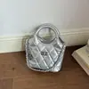 Diseño de Nicho Transfronterizo con un Toque de Alta Gama, Nuevo de Verano 2026 Moda Versátil para el Trabajo Exquisita Bolso Cubo de Hombro Cruzado