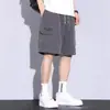 Shorts de Trabalho para Homens 2025 Nova Marca Tendência Loose Esportivo Casual Calças de Cinco Pontos Calças de Comprimento Médio de Verão para Uso ao Ar Livre