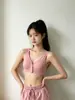 Sutiã Bralette de Modal para Verão, Sem Aro, com Bojo Removível, Respirável, Fechamento Frontal para Meninas Adolescentes em Fase de Desenvolvimento