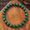Pulsera Unisex Retro de Estilo Étnico con Cuentas de Cristal Exquisita Ojo de Tigre Cuarzo Rosa Ágata Negra Amatista Pulsera para Mujer