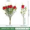 Flor artificial flor de cerejeira neve única decoração de casa vaso arranjo de flores ornamentos exterior não desbota planta verde flores artificiais atacado