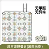 Tapete de Piquenique Ultrassônico Premium, Tapete à Prova de Umidade Estilo Boêmio, Filme de Alumínio Espessado, Impermeável para Exterior, Portátil, Dobrável para Camping