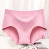 [Processamento de Personalização] Blast Network Vermelho Cintura Média Feminino Cor Sólida Algodão Puro Roupa Íntima Feminina Roupa Íntima de Tamanho Sub